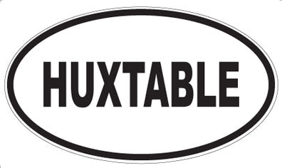 HUXTABLE - Oval Magnet