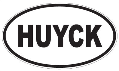HUYCK - Oval Magnet