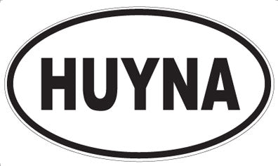 HUYNA - Oval Magnet