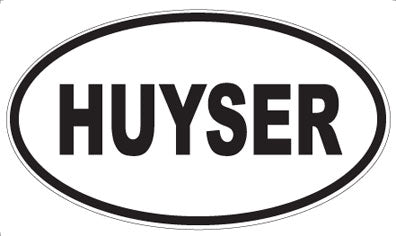 HUYSER - Oval Magnet
