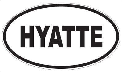 HYATTE - Oval Magnet