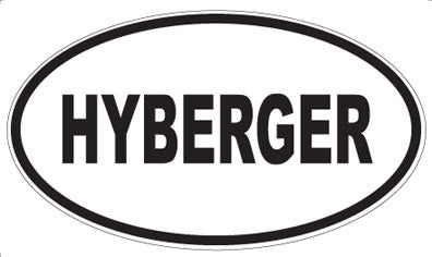 HYBERGER - Oval Magnet