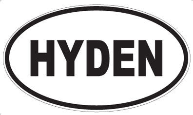 HYDEN - Oval Magnet