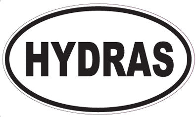 HYDRAS - Oval Sticker