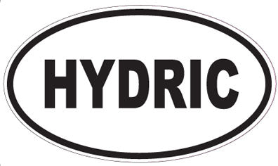 HYDRIC - Oval Sticker