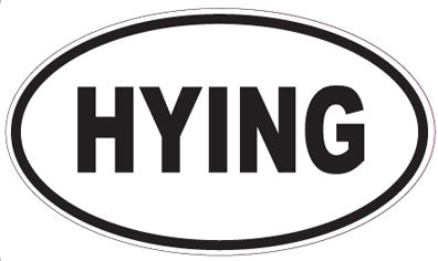 HYING - Oval Magnet