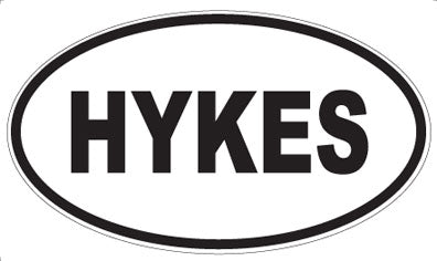 HYKES - Oval Magnet