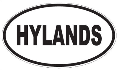 HYLANDS - Oval Magnet