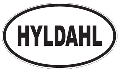 HYLDAHL - Oval Magnet