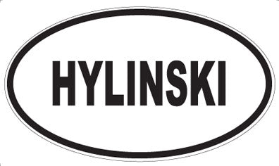 HYLINSKI - Oval Magnet