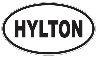 HYLTON - Oval Magnet