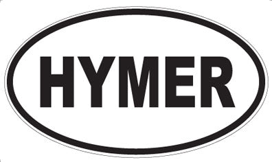 HYMER - Oval Magnet