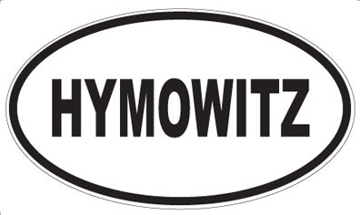 HYMOWITZ - Oval Magnet