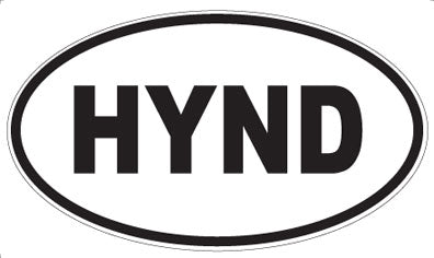 HYND - Oval Magnet