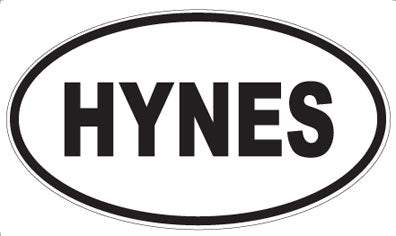 HYNES - Oval Magnet