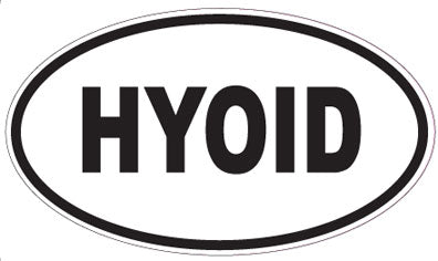 HYOID - Oval Magnet