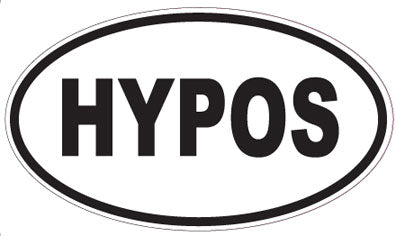 HYPOS - Oval Magnet