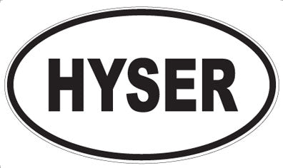 HYSER - Oval Magnet