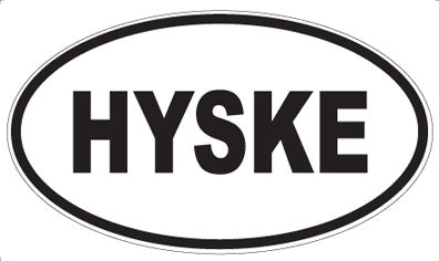 HYSKE - Oval Magnet