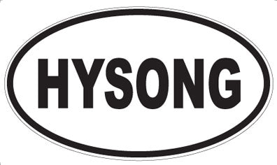 HYSONG - Oval Magnet