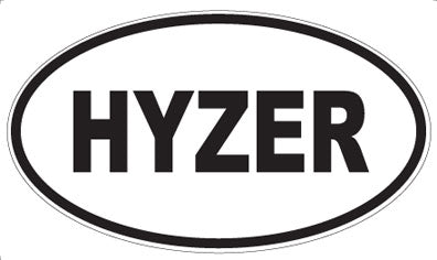 HYZER - Oval Magnet