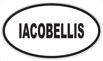 IACOBELLIS - Oval Magnet