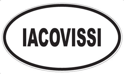 IACOVISSI - Oval Magnet