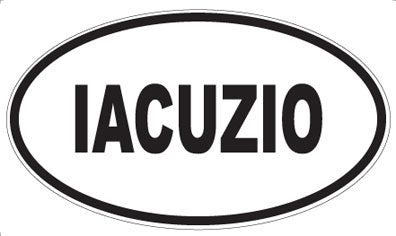 IACUZIO - Oval Magnet