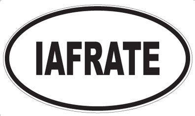 IAFRATE - Oval Magnet