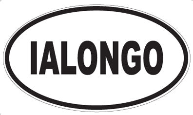 IALONGO - Oval Magnet