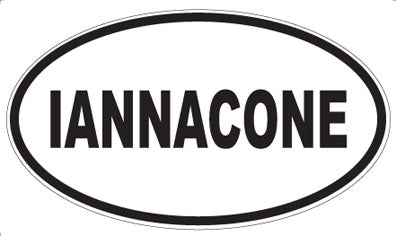 IANNACONE - Oval Magnet