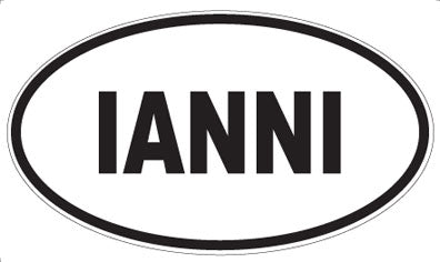 IANNI - Oval Magnet