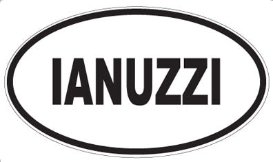 IANUZZI - Oval Magnet