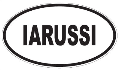 IARUSSI - Oval Magnet