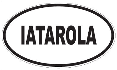 IATAROLA - Oval Magnet