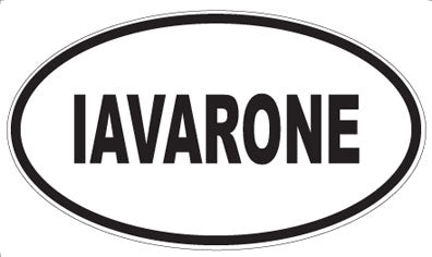 IAVARONE - Oval Magnet