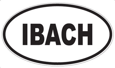 IBACH - Oval Magnet