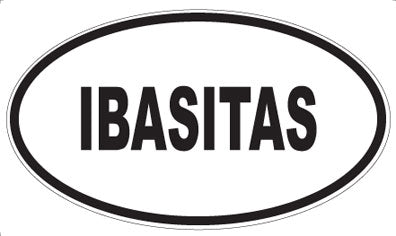 IBASITAS - Oval Magnet