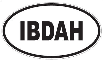 IBDAH - Oval Magnet