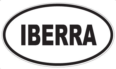 IBERRA - Oval Magnet