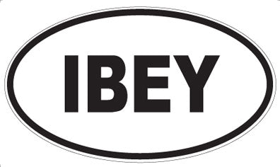 IBEY - Oval Magnet