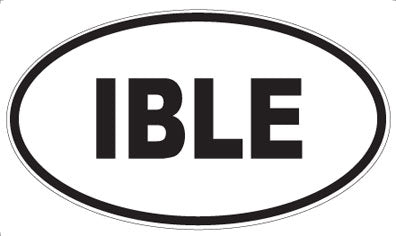 IBLE - Oval Magnet