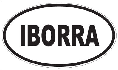 IBORRA - Oval Magnet