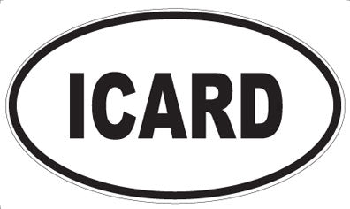 ICARD - Oval Magnet