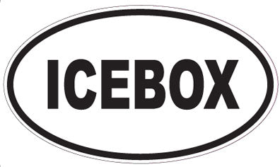 ICEBOX - Oval Sticker