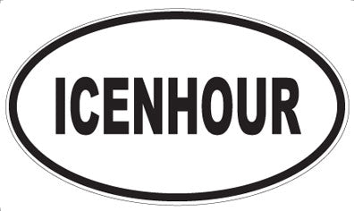 ICENHOUR - Oval Magnet