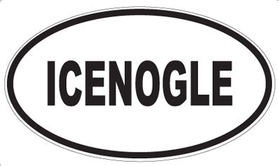 ICENOGLE - Oval Magnet