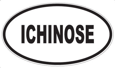 ICHINOSE - Oval Magnet