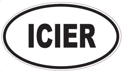 ICIER - Oval Magnet