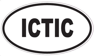 ICTIC - Oval Magnet